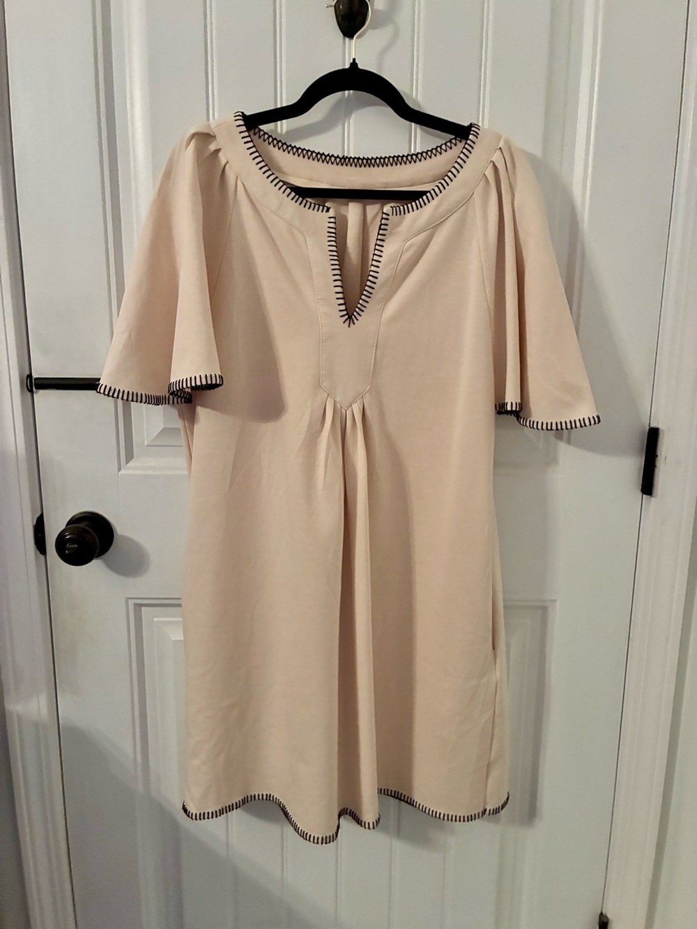 3 Tuckernuck “lookalike” dresses - Black, Cream, Navy with contrasting stitching